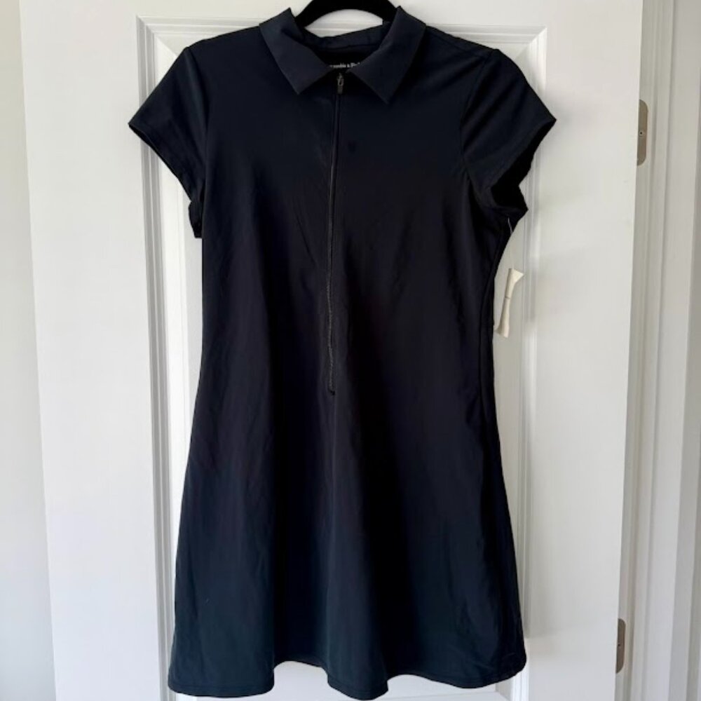 Abercrombie & Fitch Women's Black Tennis/Golf Mini Dress